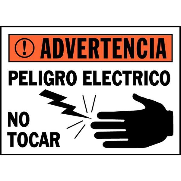 Machine/Equipment Label, Spanish, PK5