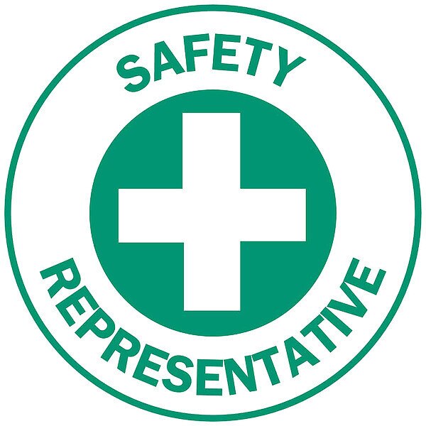 Hard Hat Emblem Label, PK4, 49573