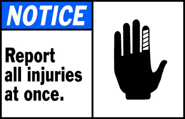 Equipment/OEM Label, Black, Blue/White, PK5
