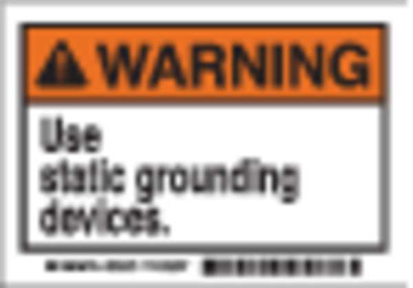 Machine/Equipment Label, PK5