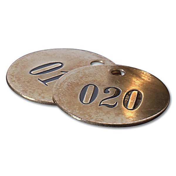 Nbr Tag, 1 x 1 In, 51-75