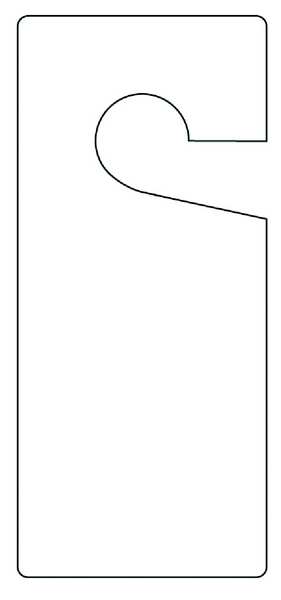 Blank Tag, 9 x 4 In, Wht, Plstc, PK10