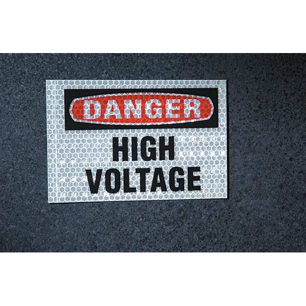 Information Label, 3-1/2 In. H, PK8