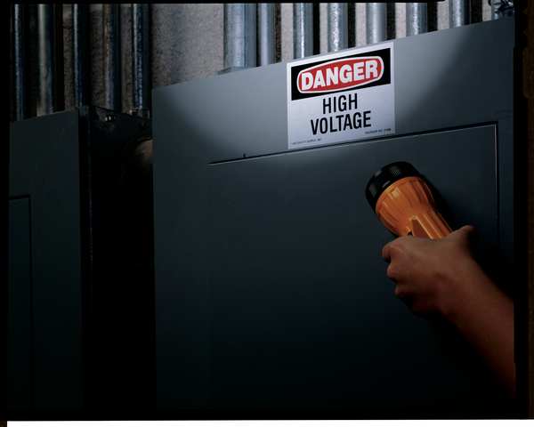 Danger Label, Electrical Hazard, PK8, 21006LS