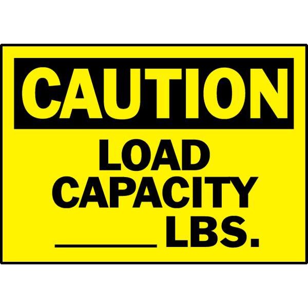 Caution Label, 3-1/2 In. H, 5 In. W, PK5, 86209