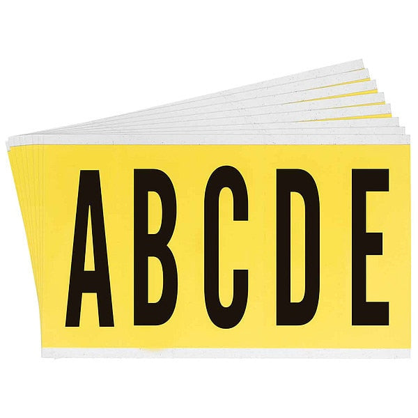 Carded Letters, A Thru Z, 5 In. H, PK25
