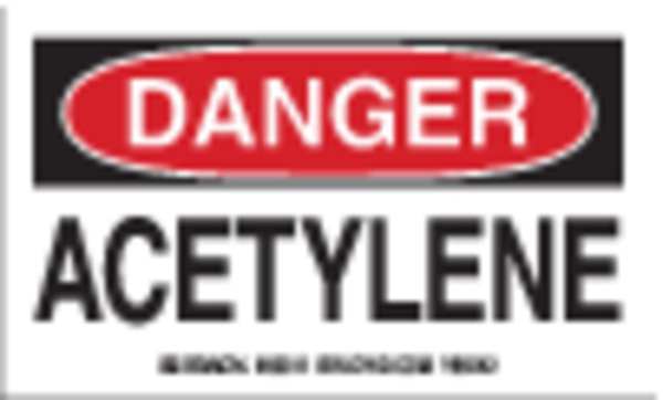 Cylinder Label, 3 In. H, 5 In. W, PK10, 60311