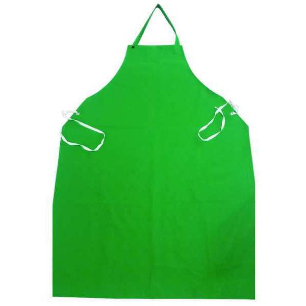Bib Apron, Green, 45 In. L
