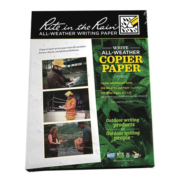 Waterproof Laser Paper, 8-1/2