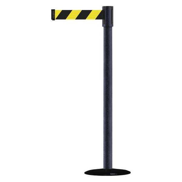 Barrier Post with Belt, Texture Black
