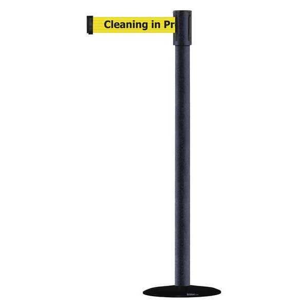 Barrier Post with Belt, Texture Black