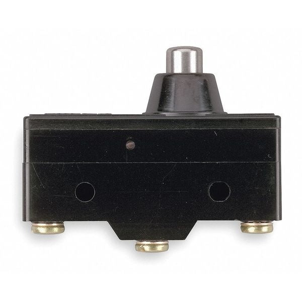 Industrial Snap Action Switch, Plunger, Short Actuator, SPDT, 15A @ 480V AC Contact Rating