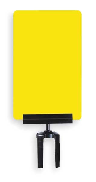 Acrylic Sign, Yellow, Please Enter Here