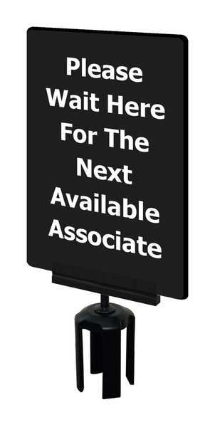 Acrylic Sign, Black