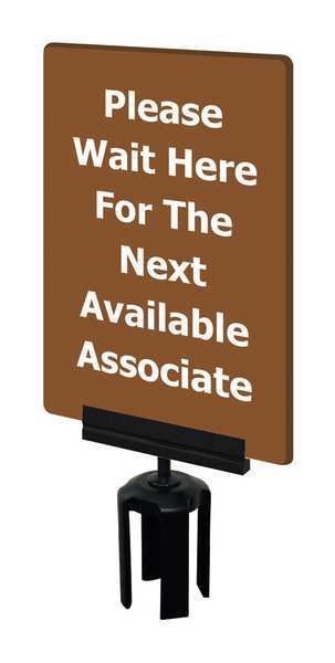 Acrylic Sign, Brown