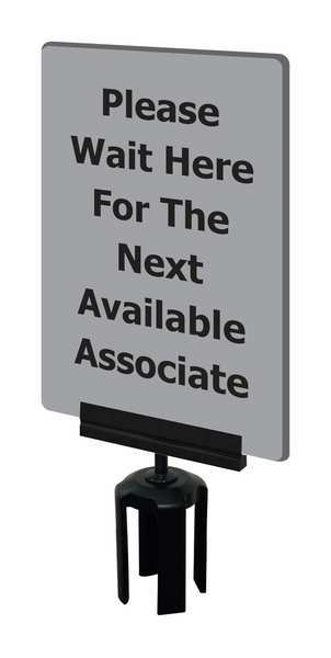 Acrylic Sign, Gray