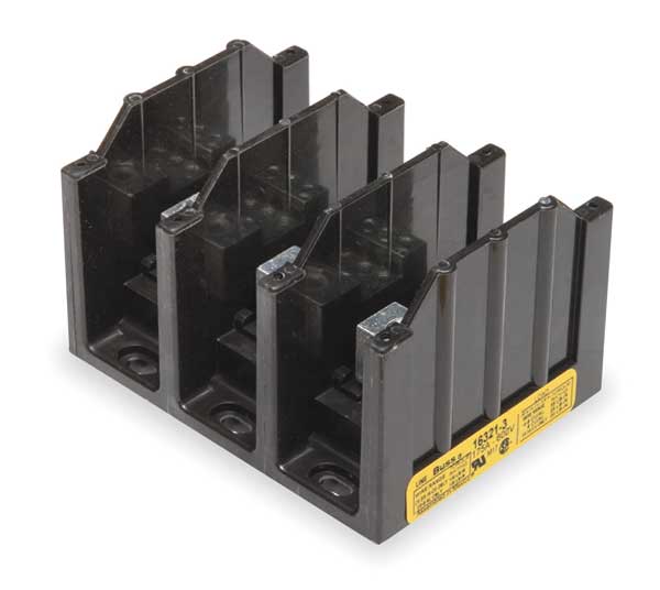 Pwr Dist Block, 420A, 3P, 2AWG-600 MCM, 600V