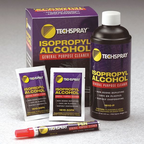 Cleaner, 16 Oz. Trigger Spray Bottle, Alcohol