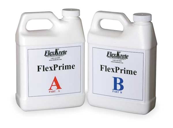 Concrete Primer, FlexPrime Series, Clear, 1 qt, Jug