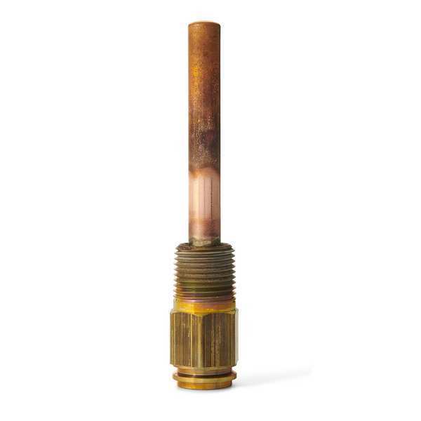 Immersion Well, Copper, 1/2NPT, 3 in. Depth