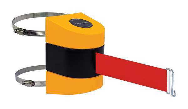 Belt Barrier, Yellow, Belt Color Red