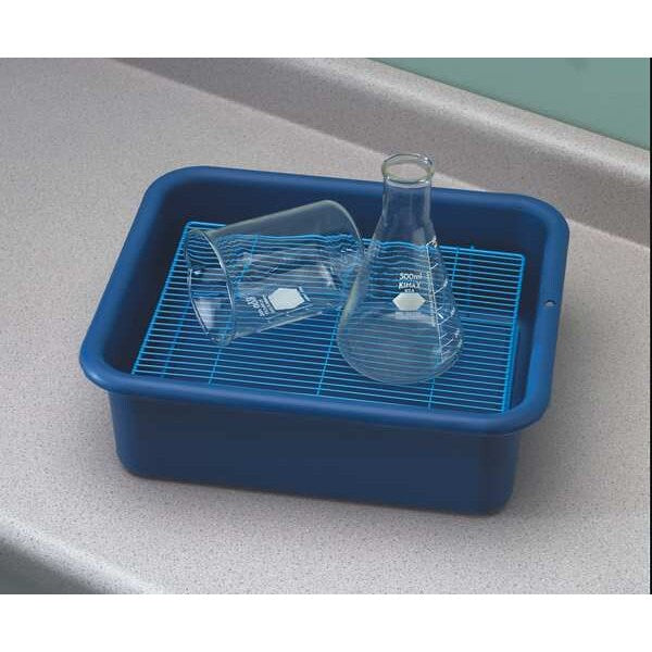 Laboratory Tray, 4-3/4 In. H, 14-3/8 In. D