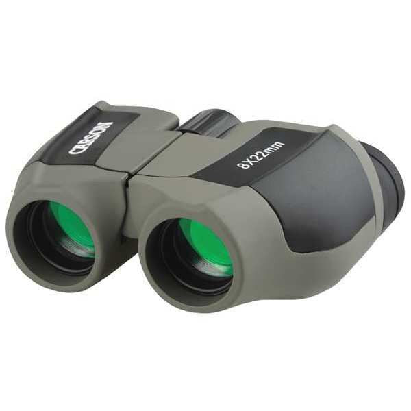 Compact Binocular, 8 x 22 Magnification, BK-7 Prism, 393 ft Field of View @1000 yd Field of View