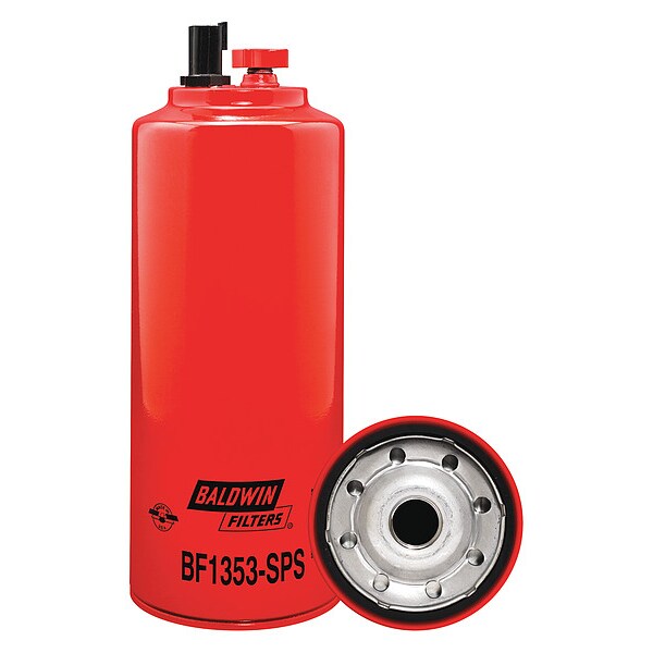 Fuel/Water Separator, 11-11/16x4-1/4 In