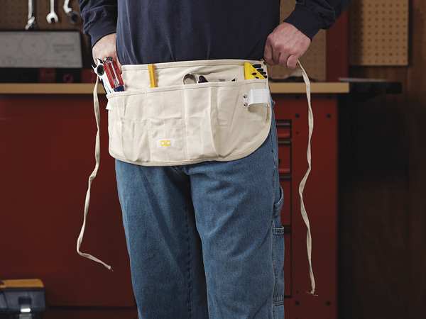 White Canvas -, 5 Pockets