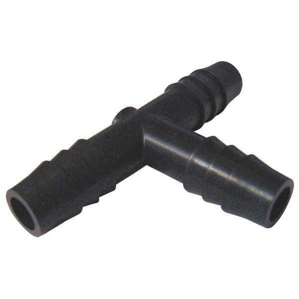 Tee, 1 In, Barbed, PVDF, PK5