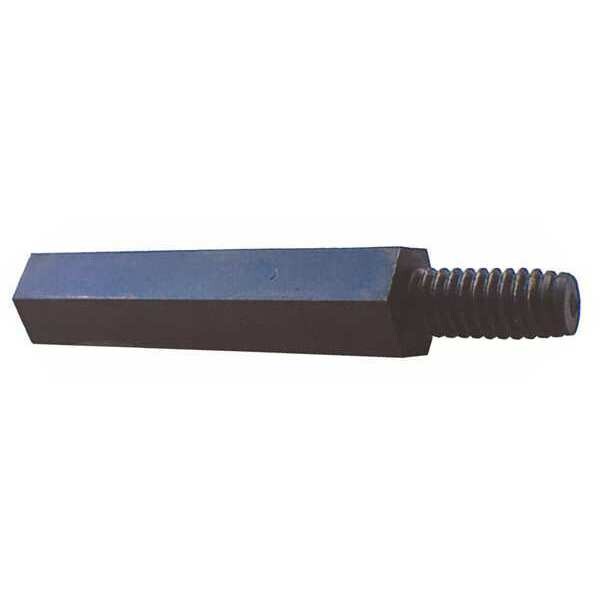 Hex Standoff, #8-32 Thrd Sz, 1/2 in L, 3/8 in Thrd L Nylon Plain, 1/4