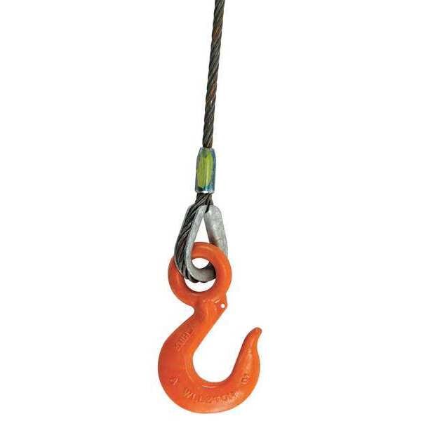 Winch Cable, 3/8 In. x 35 ft., Includes: Swivel Latch Hook