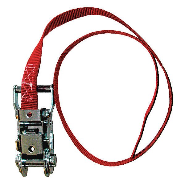 Cargo Strap, Ratchet, 3 ft x 1 In, 700 lb
