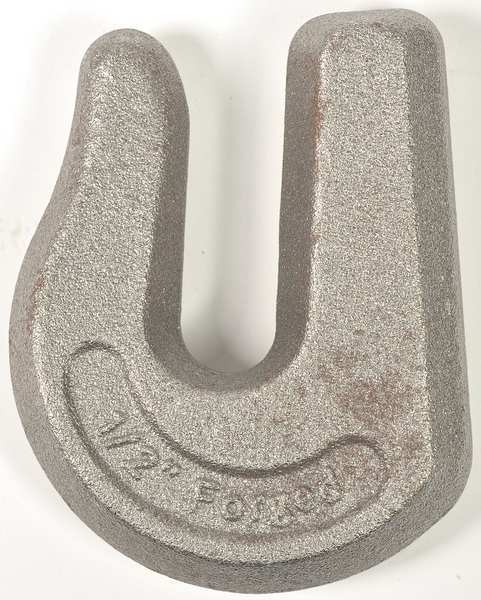 Weld-On Grab Hook, Grade 43, 1/2 In
