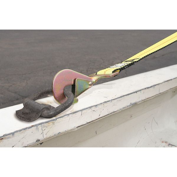 Tie-Down Strap, Ratchet, 2 In., 4000 lb.