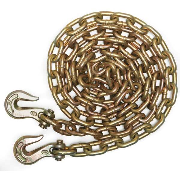 Chain, Grade 70, 5/16 Size, 10 ft., 4700 lb.