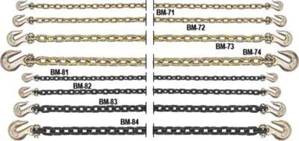 Chain, Grade 70, 3/8 Size, 20 ft., 6600 lb.