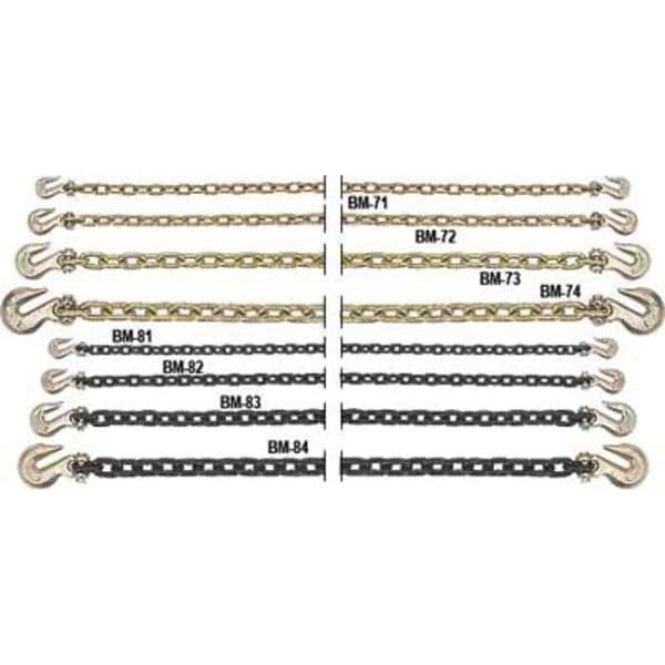 Chain, Grade 70, 5/16 Size, 10 ft., 4700 lb.