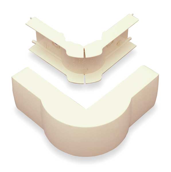 External Elbow, 90 deg., Ivory, PVC, Elbows