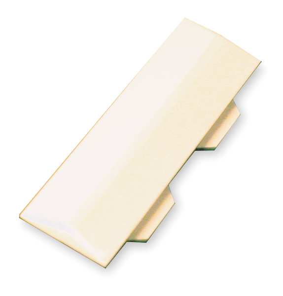 Cover Clip, White, PVC, 40N2 Series, Clips