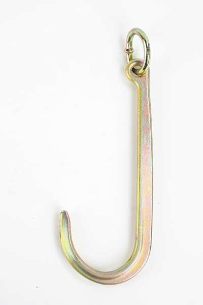 Hook w/Ring, Eye, J, 4700Lb