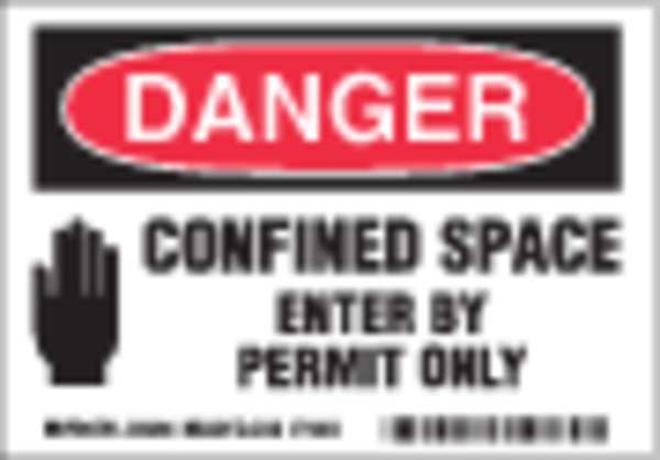 Equipment Label, 3-1/2 In. H, PK5, 86280