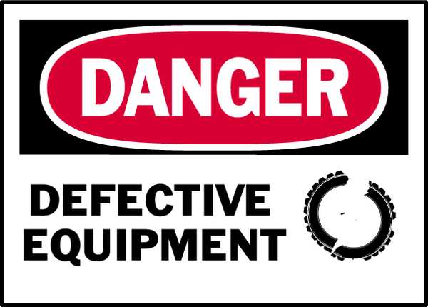 Danger Label, Information, 5 In. W, PK5