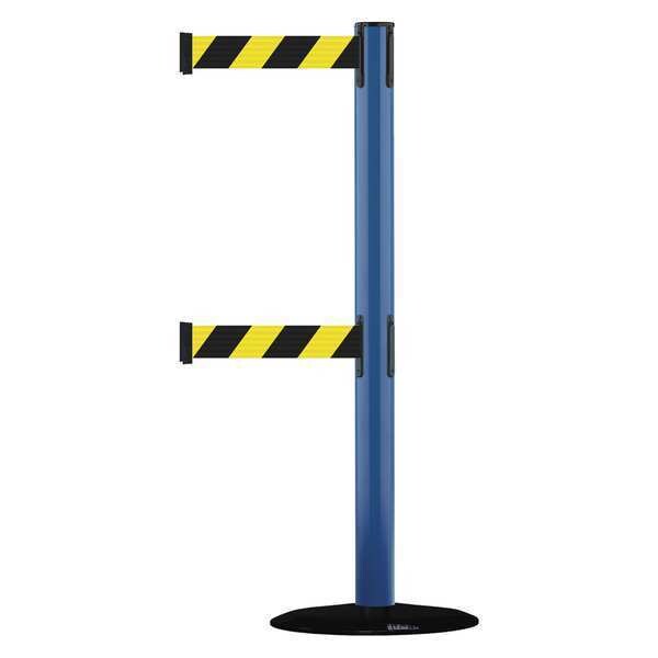 Barrier Post with Belt, Blue