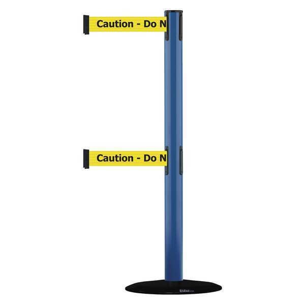 Barrier Post with Belt, Blue