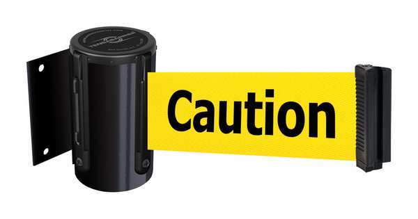 Belt Barrier, Black, Belt Color Yellow