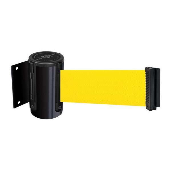 Belt Barrier, Black, Belt Color Yellow