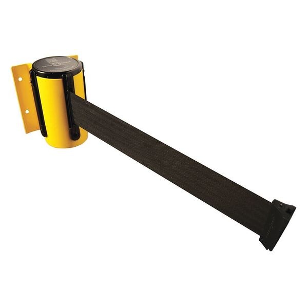 Belt Barrier, Yellow, Belt Color Black