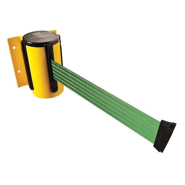 Belt Barrier, Yellow, Belt Color Green
