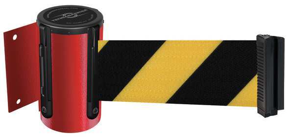 Belt Barrier, Red, Belt Yellow/Black